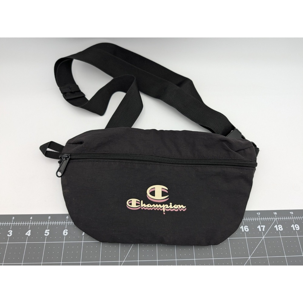 Champion Waist Fanny‎ Pack Black Lined